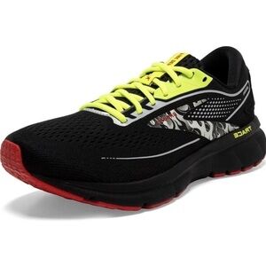 New Brooks Men’s Shoes, Size 10, No Lid Box, Trace Shoes, Black,Nightlife, Red
